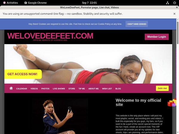 WeLoveDeeFeet Official WeLoveDeeFeet Official