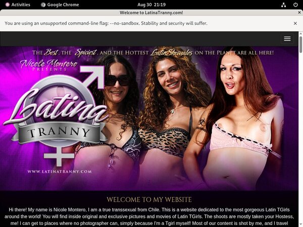 Working Latinatranny.com Login