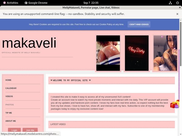 Mellymakaveli Hot Sex