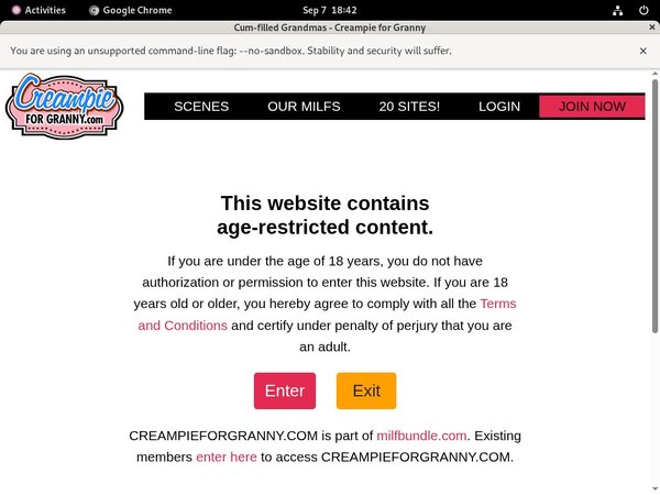 Creampie For Granny With JCB Card
