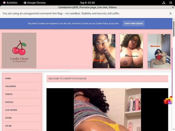 Free Premium CamilacherryXXX Accounts