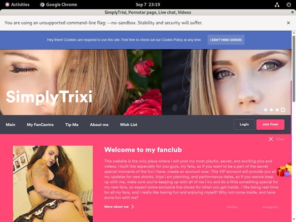 SimplyTrixi Cuentas