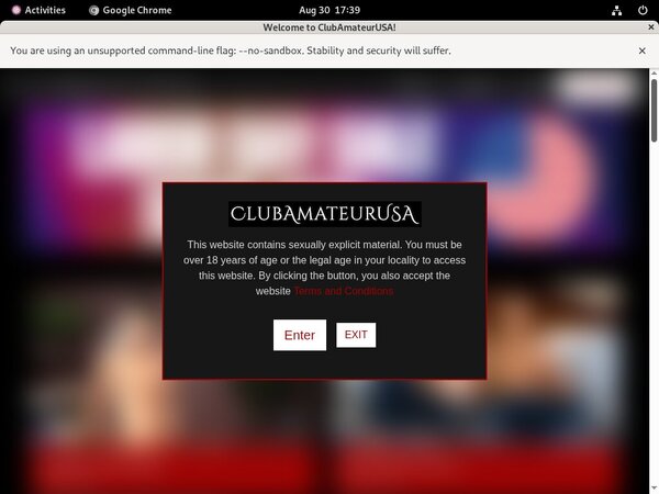 Clubamateurusa User Pass