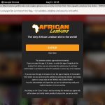 Africanlesbians Trial Deal