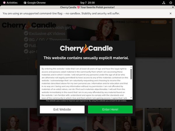 Cherrycandle Checkout Form Cherrycandle Checkout Form