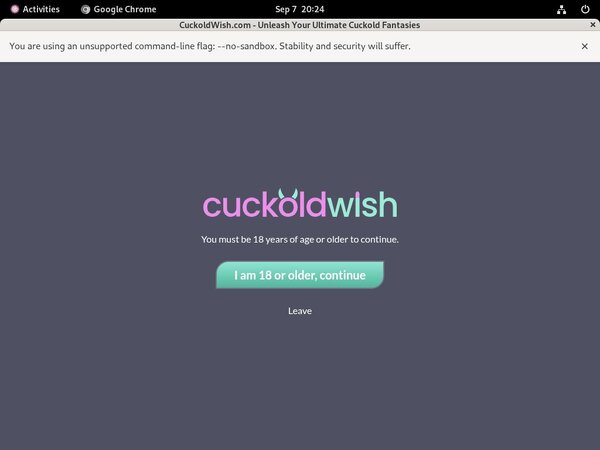 Cuckold Wish Premium Login