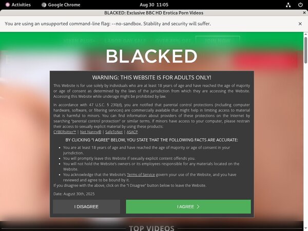 Blacked Pay Using