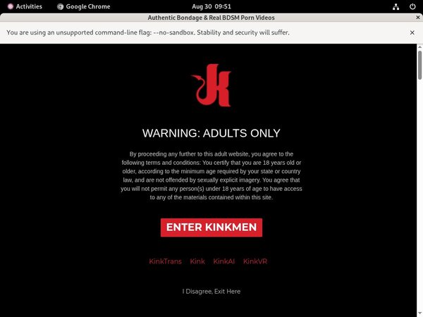 Free Kink Men Trial Discount