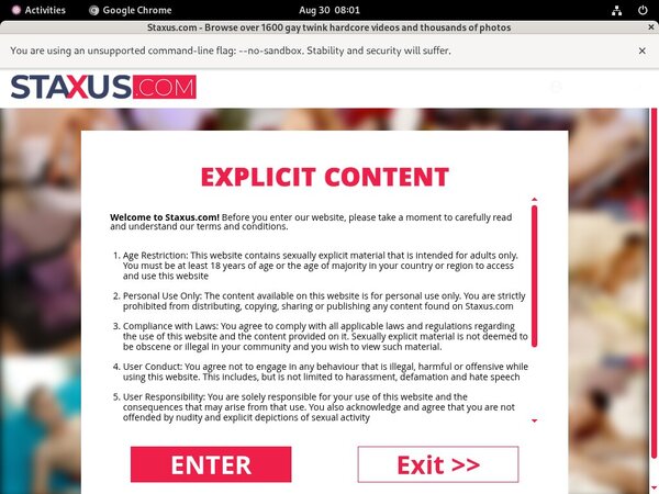 Staxus Paypal Trial